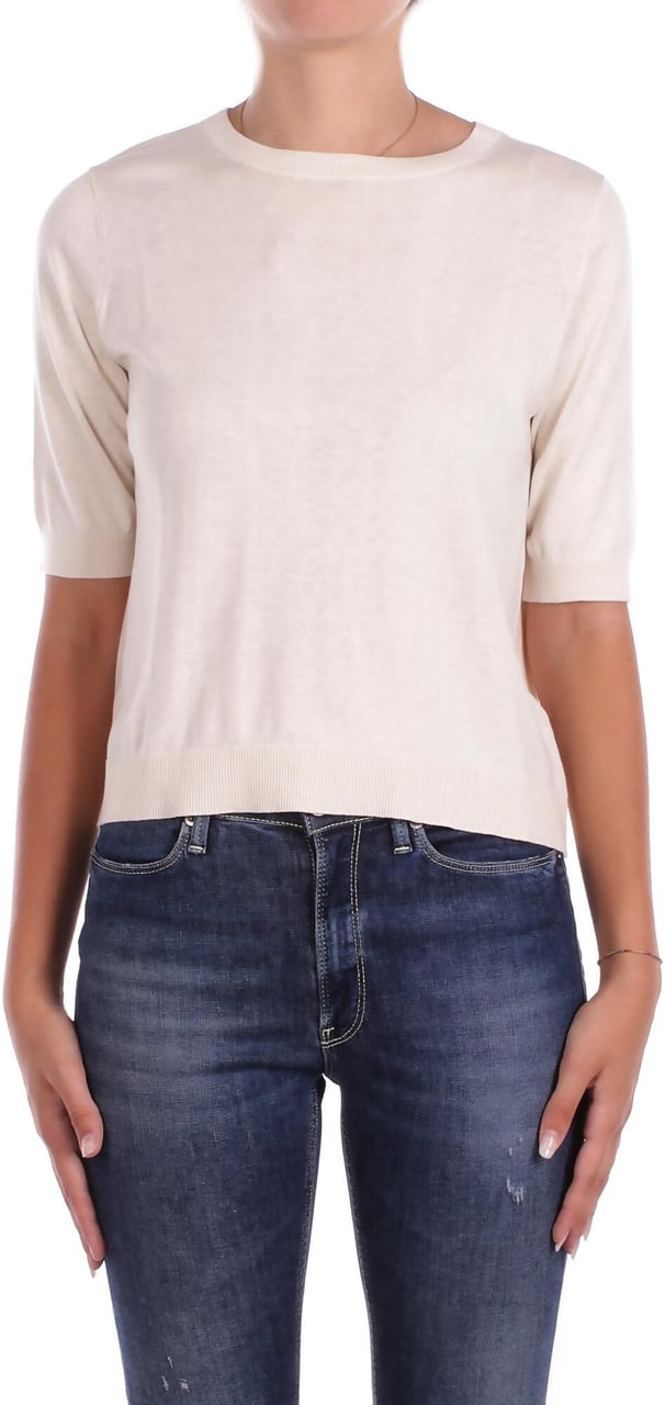 Max Mara Sweaters Burro Beige