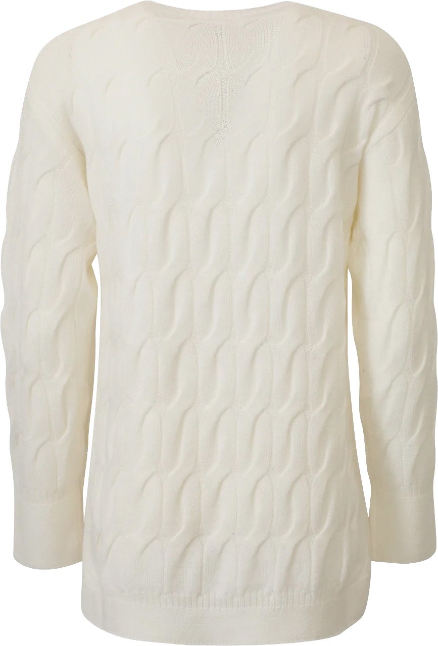 Max Mara Sweaters White Wit