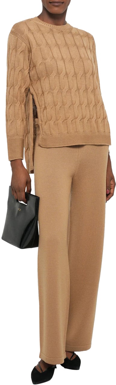 Max Mara Sweaters Camel Beige