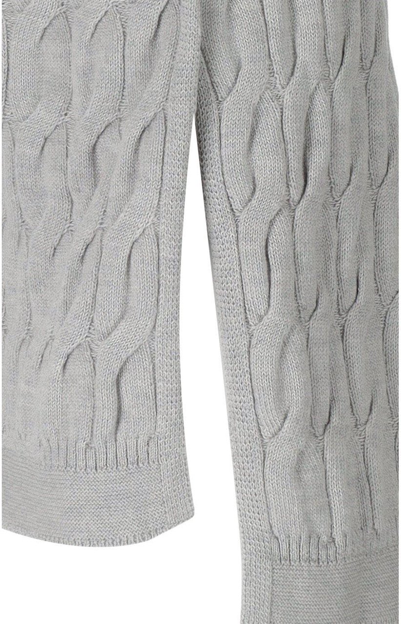 Max Mara MM MAX MARA QUID GREY CREWNECK JUMPER Grijs