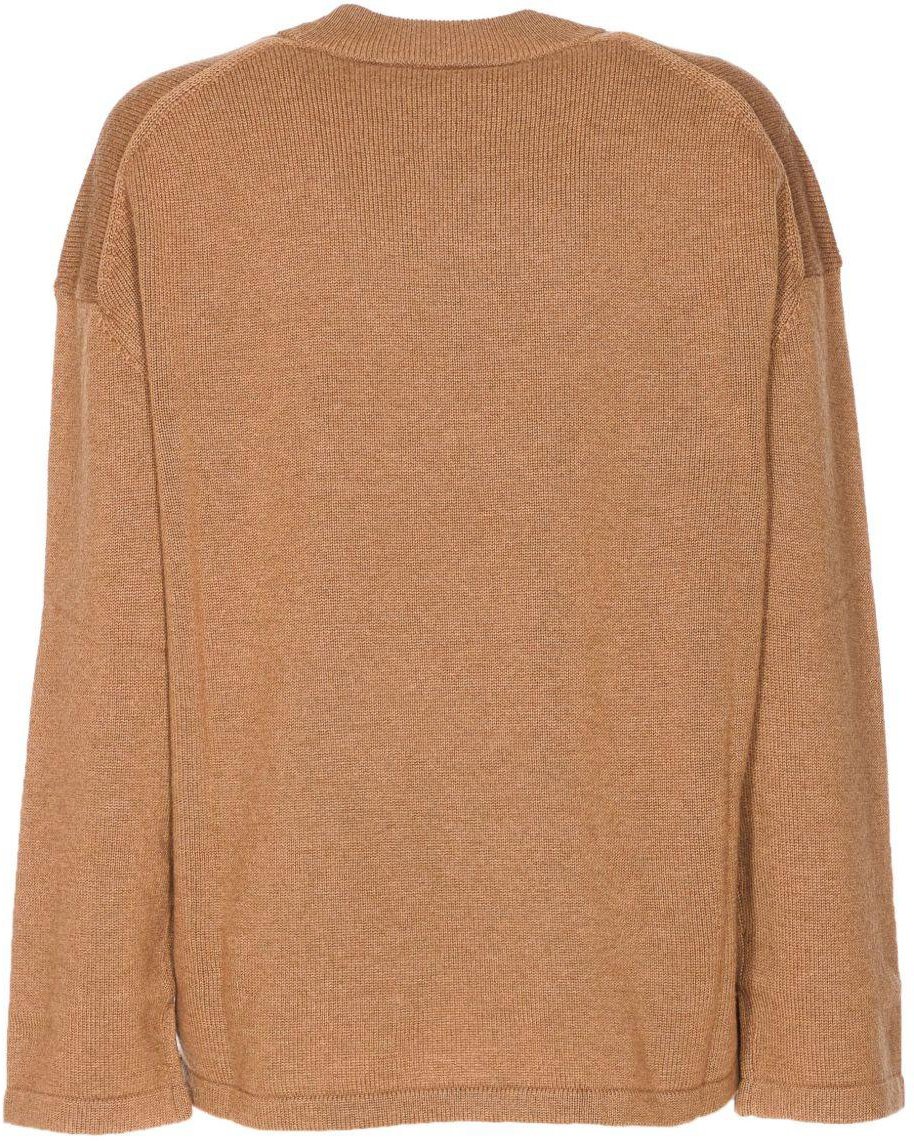 Max Mara Sweaters Camel Beige