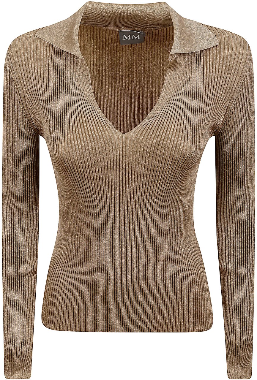 Max Mara Sweaters Golden Goud