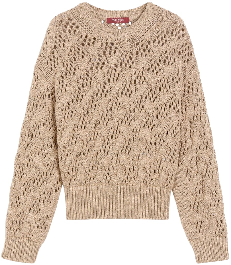 Max Mara Sweaters Golden Goud