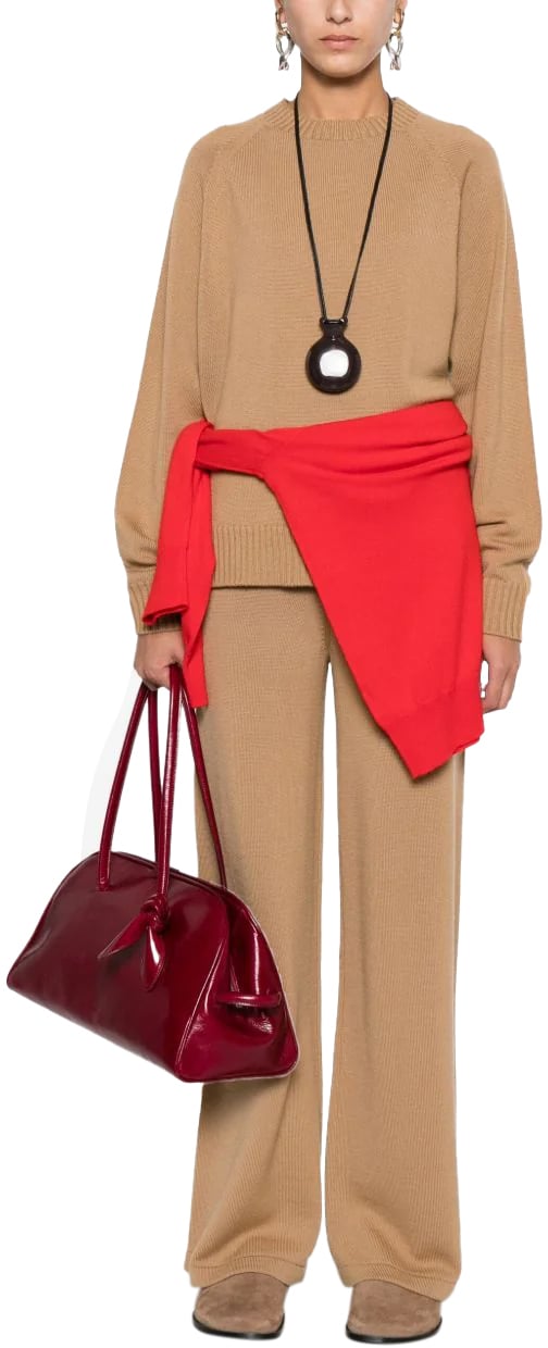 Max Mara Sweaters Camel Beige