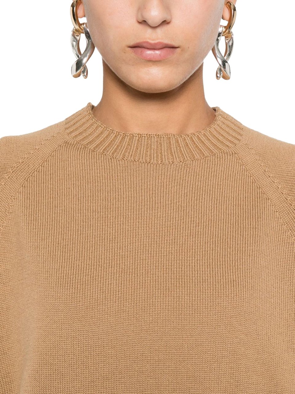 Max Mara Sweaters Camel Beige