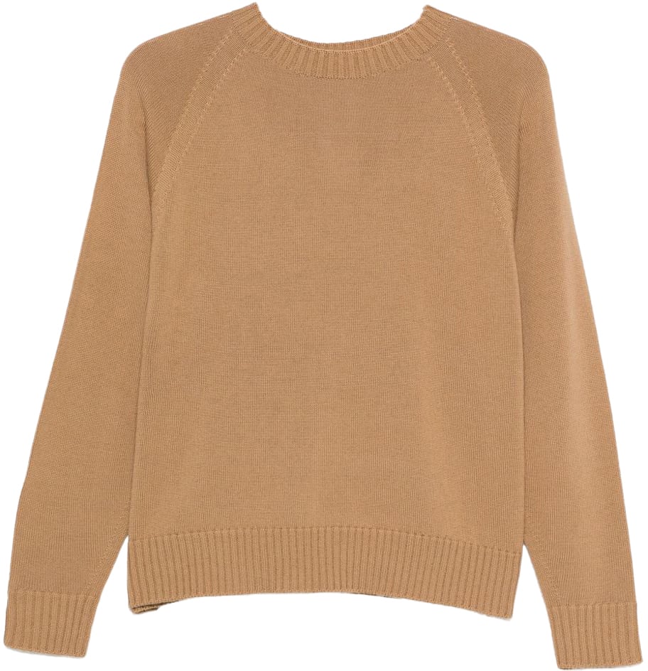 Max Mara Sweaters Camel Beige