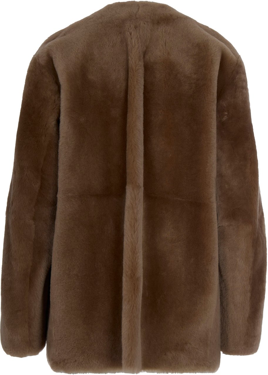 Max Mara Coats Camel Beige