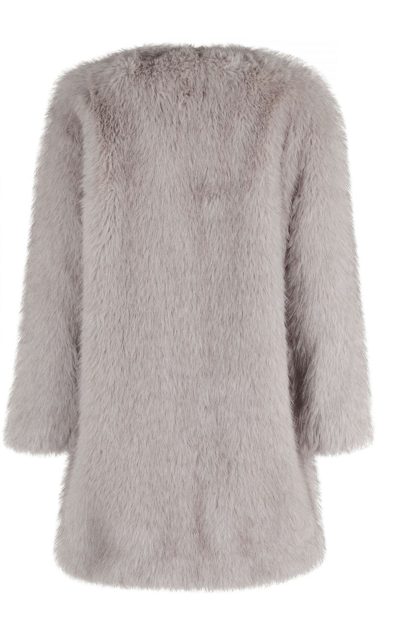 Max Mara Coats Grey Grijs