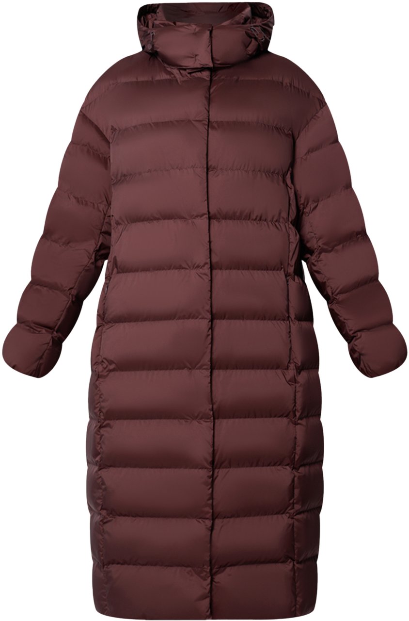 Max Mara Coats Bordeaux Rood