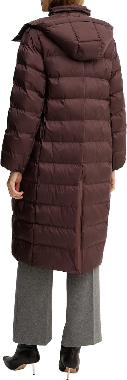 Max Mara Coats Bordeaux Maroon