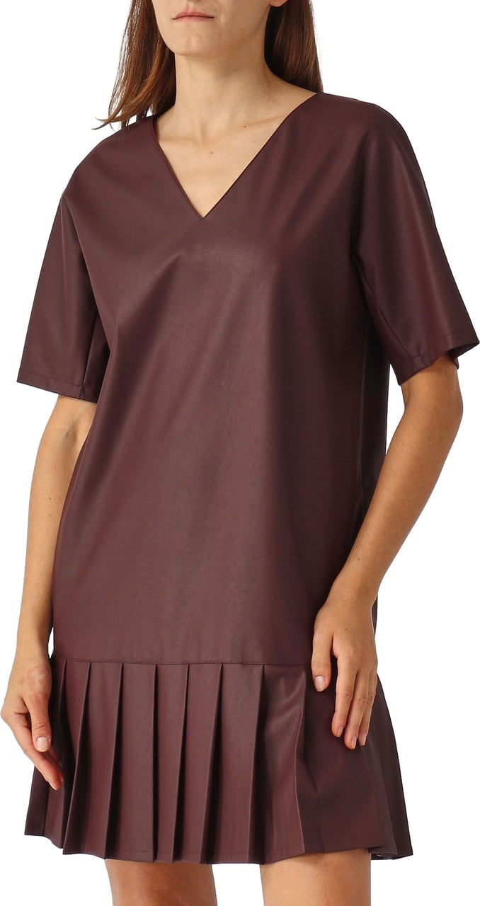 Max Mara Dresses Bordeaux Bruin