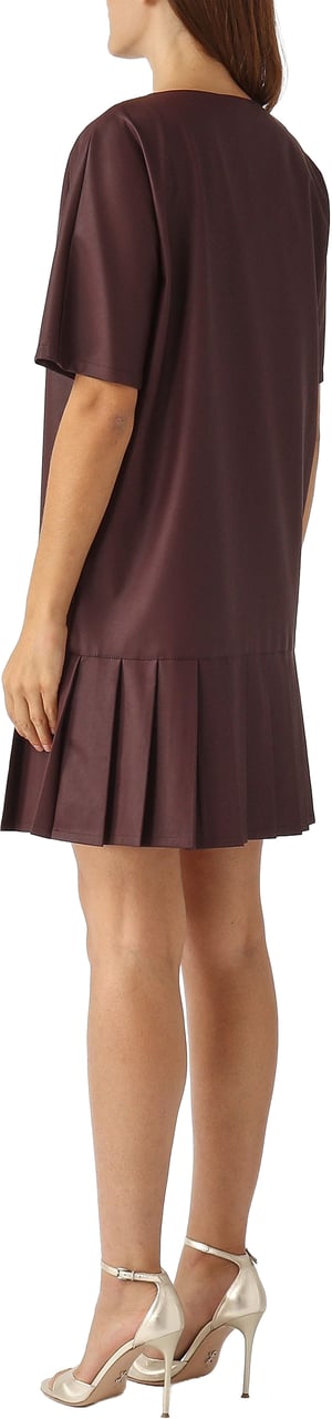 Max Mara Dresses Bordeaux Bruin