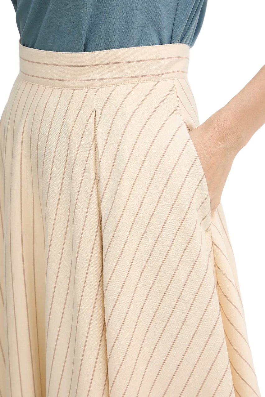 Max Mara Skirts Avorio Wit