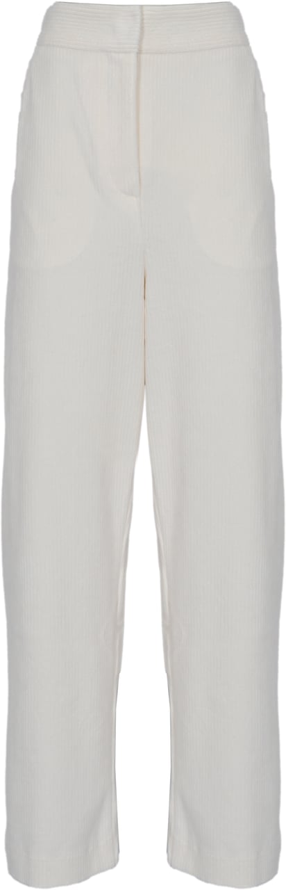 Max Mara Trousers Ivory Wit