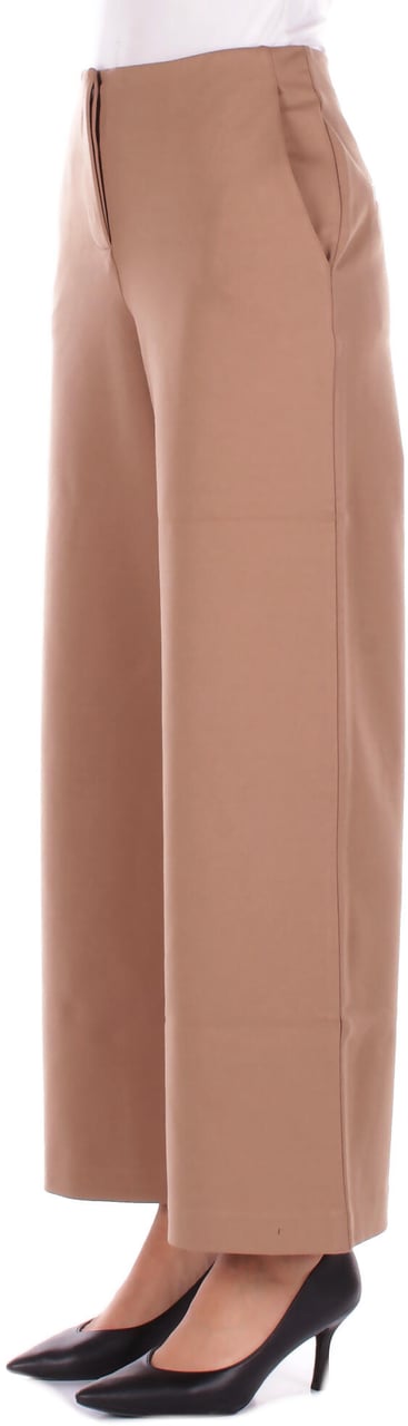Max Mara Trousers Camel Beige