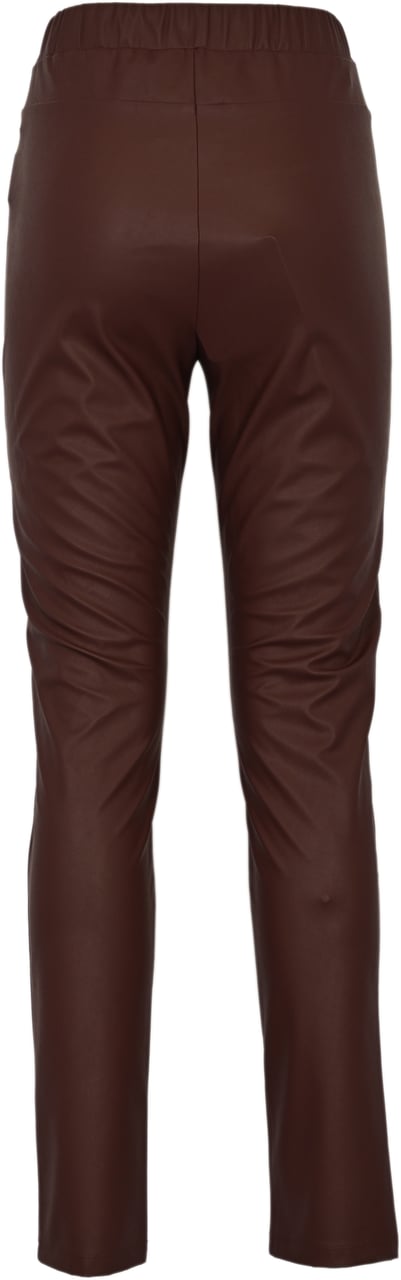 Max Mara Trousers Bordeaux Rood