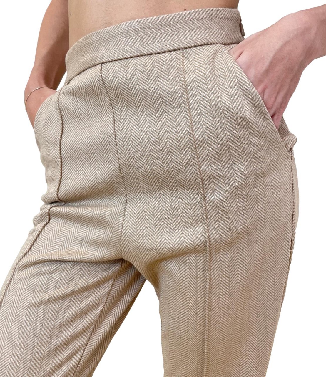 Max Mara Rtw Grigio Perla Beige