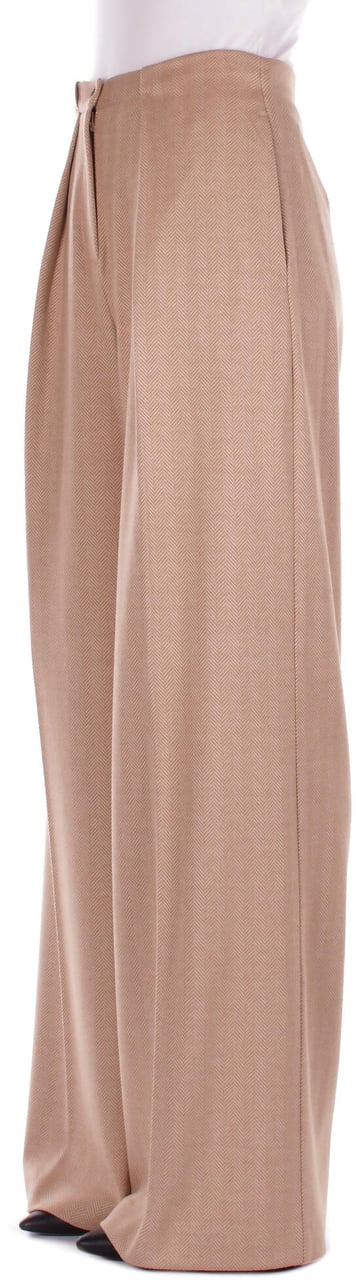 Max Mara Trousers Beige Beige