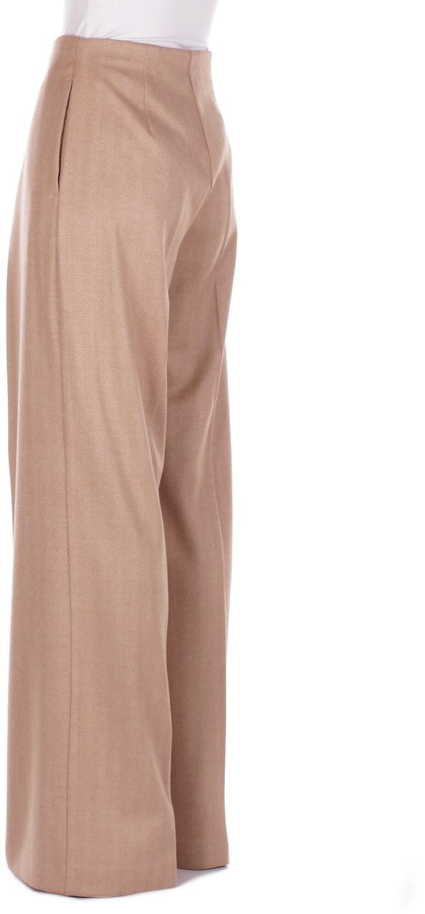 Max Mara Trousers Beige Beige