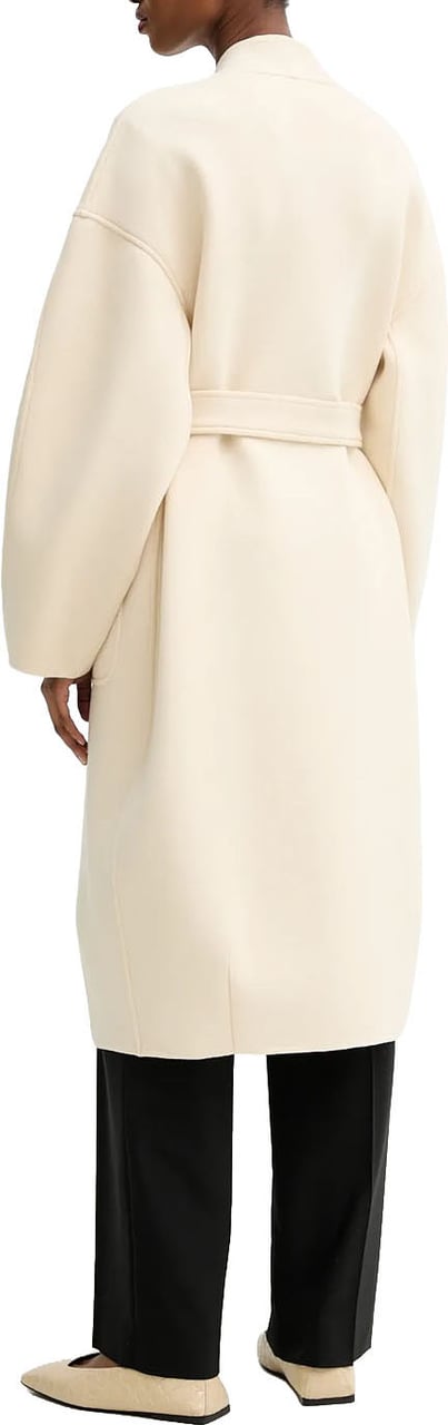 Max Mara Coats Avorio Wit