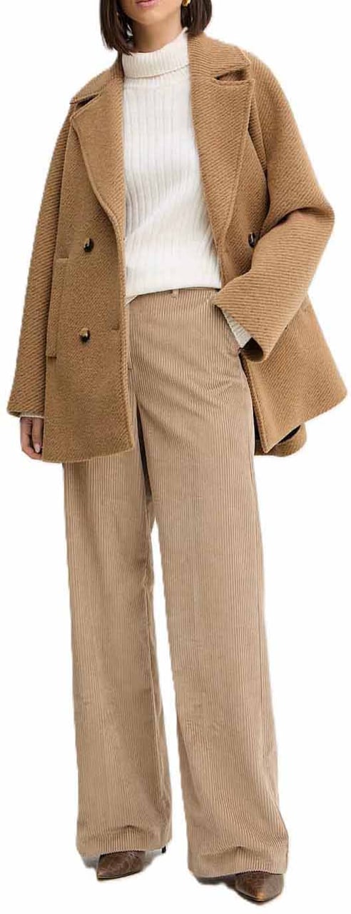 Max Mara Coats Cammello Beige
