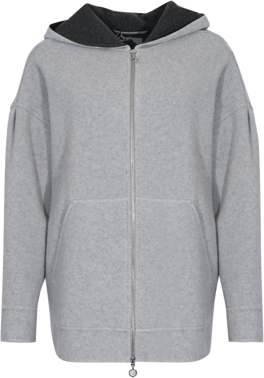 Max Mara Jackets Light Grey Grijs
