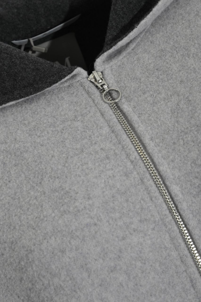 Max Mara Jackets Light Grey Grijs