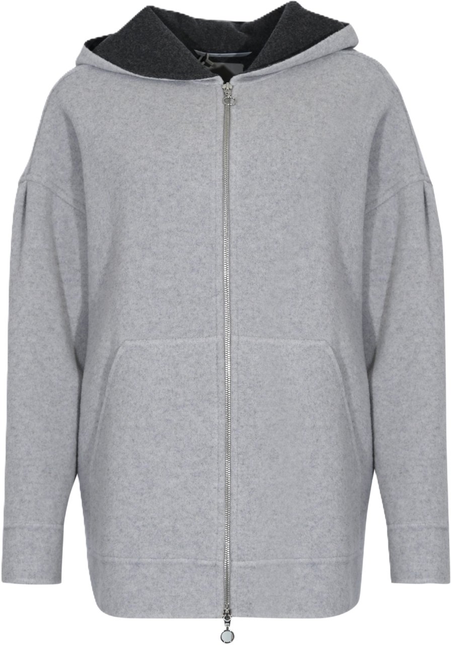 Max Mara Jackets Light Grey Grijs