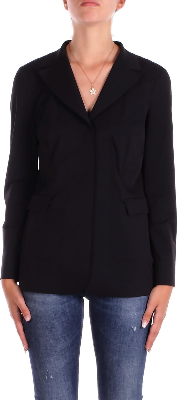 Max Mara Jackets Black Zwart