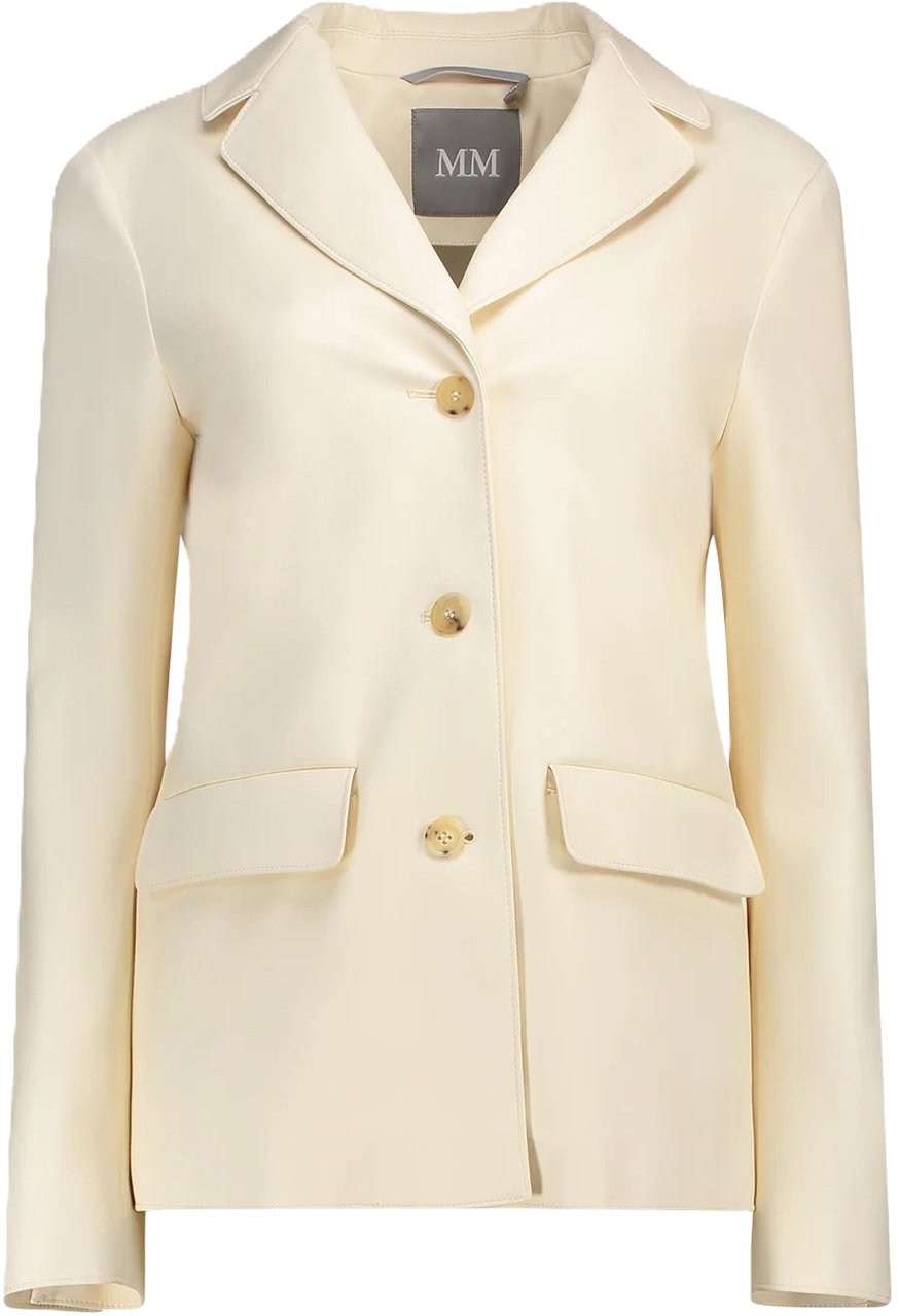 Max Mara Jackets Ivory Wit