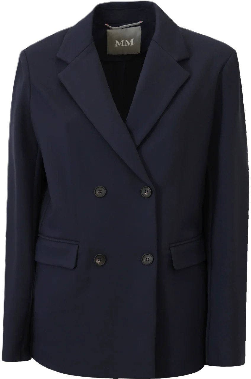 Max Mara Jackets Blu Marino Blauw