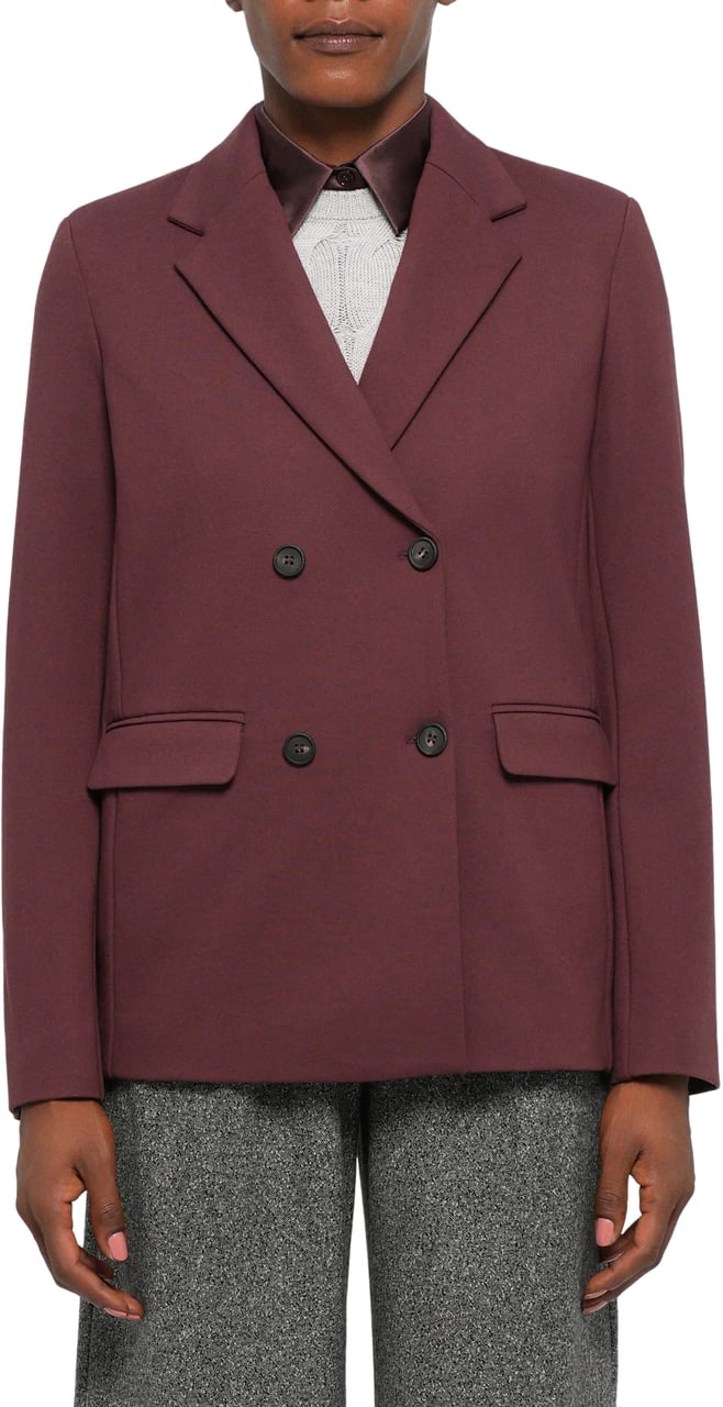 Max Mara Jackets Bordeaux Rood