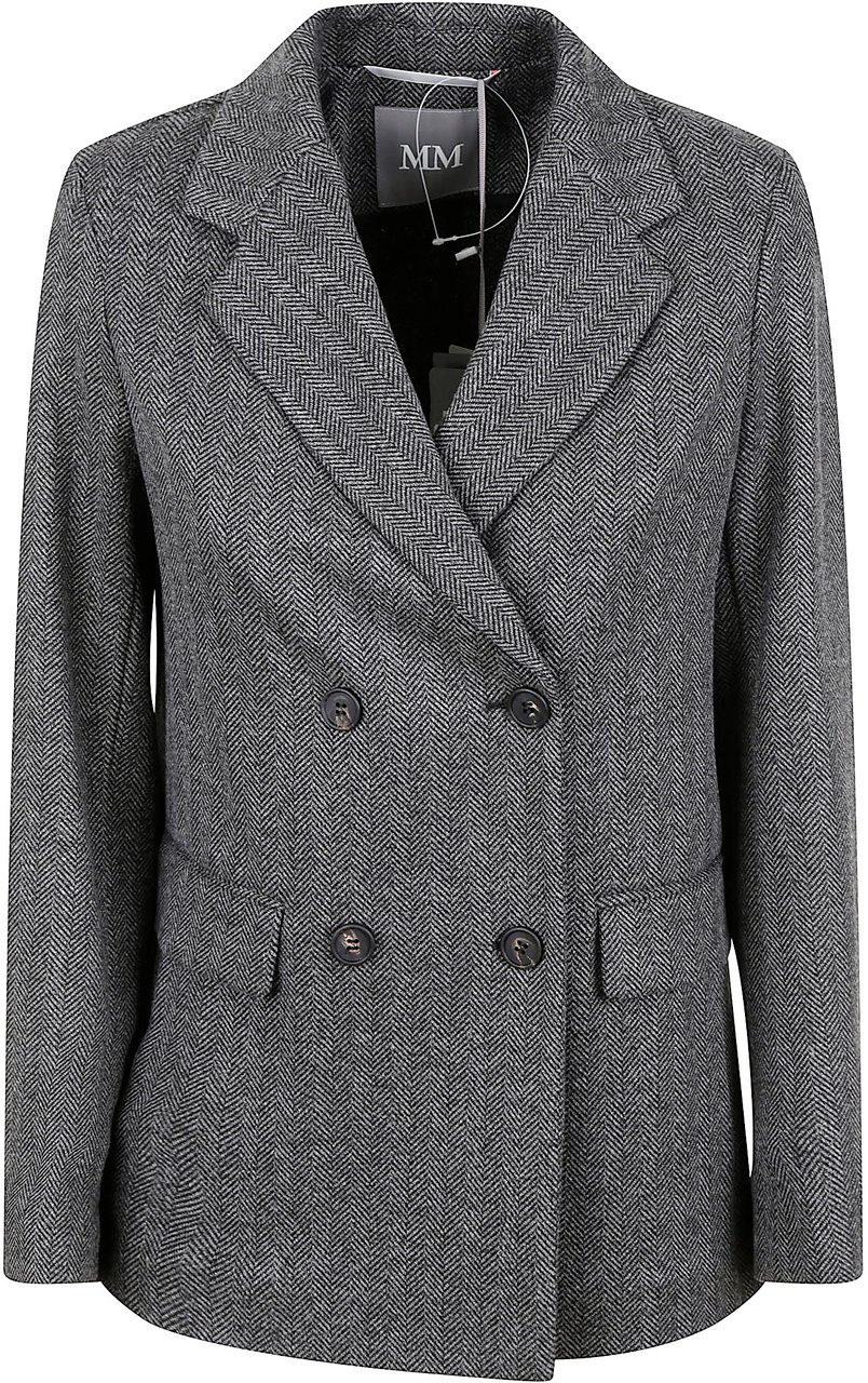 Max Mara Jackets Grey Grijs