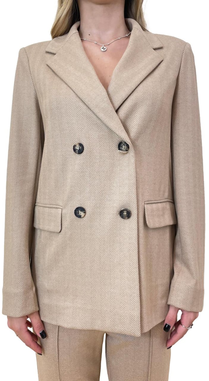 Max Mara Jackets Grigio Perla Beige
