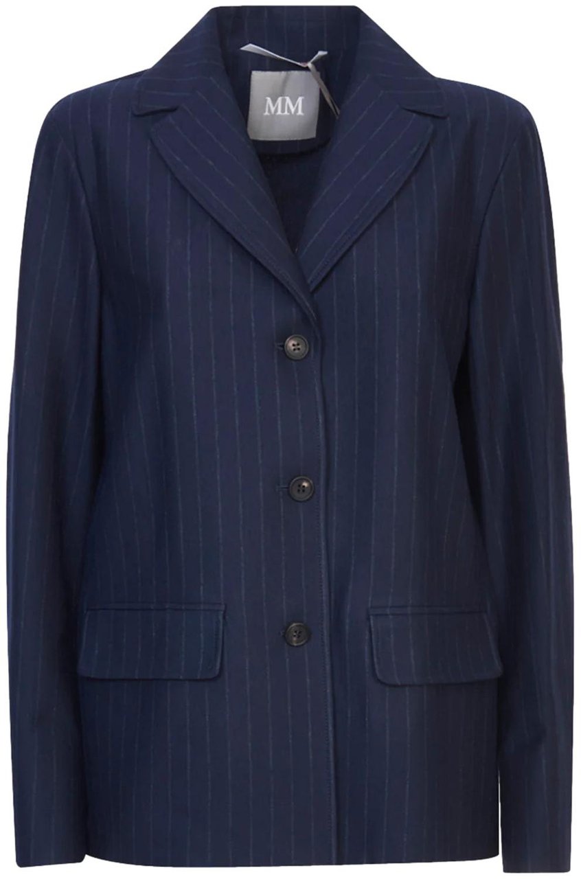 Max Mara Jackets Blue Blauw