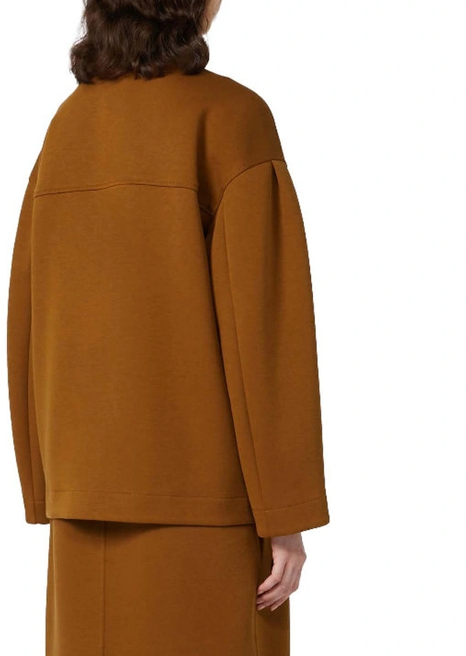 Max Mara Sweaters Leather Brown Bruin