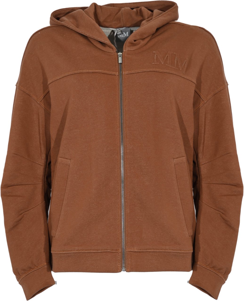 Max Mara Sweaters Leather Brown Bruin