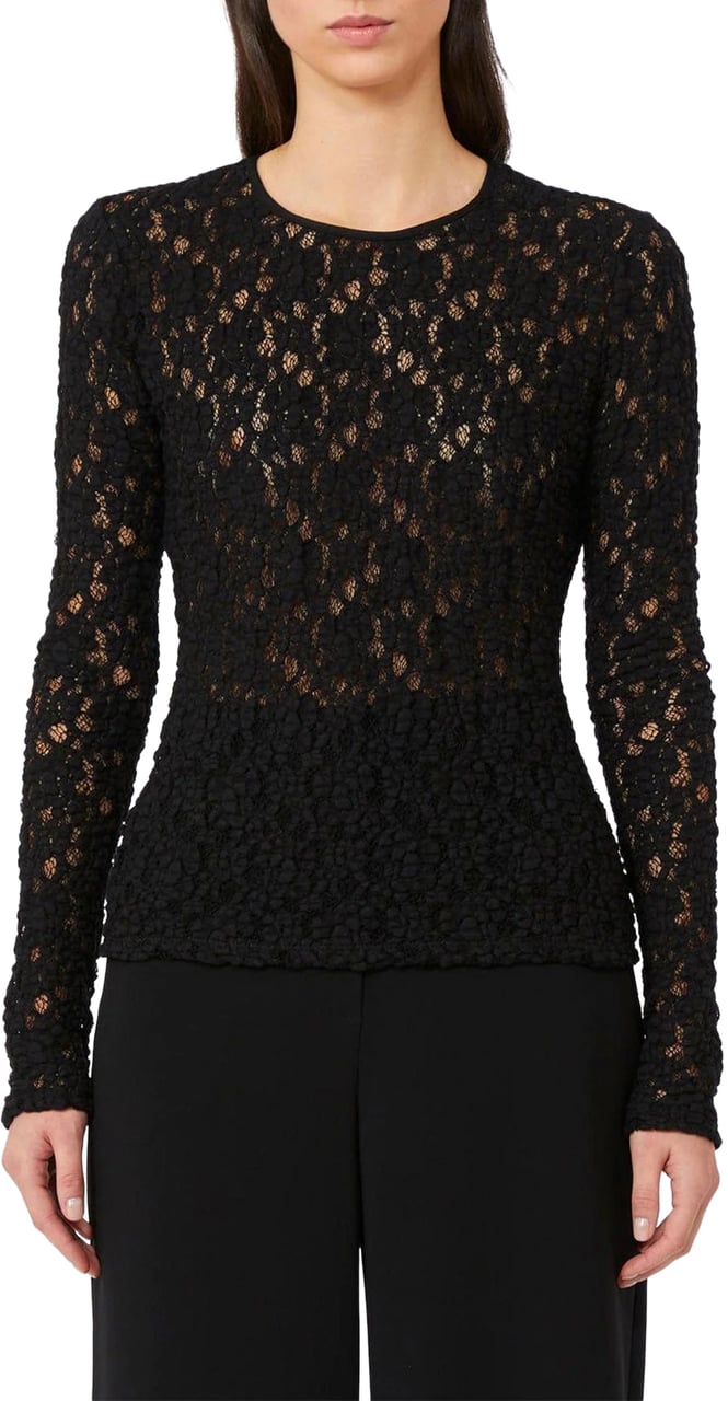 Max Mara Top Black Zwart