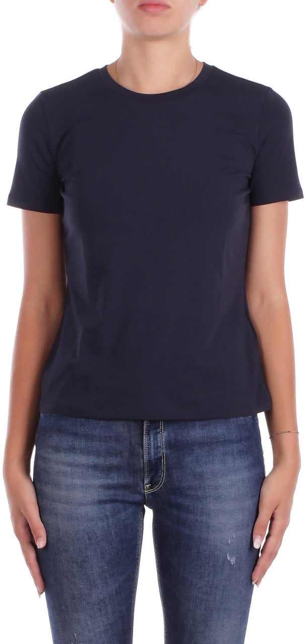 Max Mara T-Shirts And Polos Blue Blauw