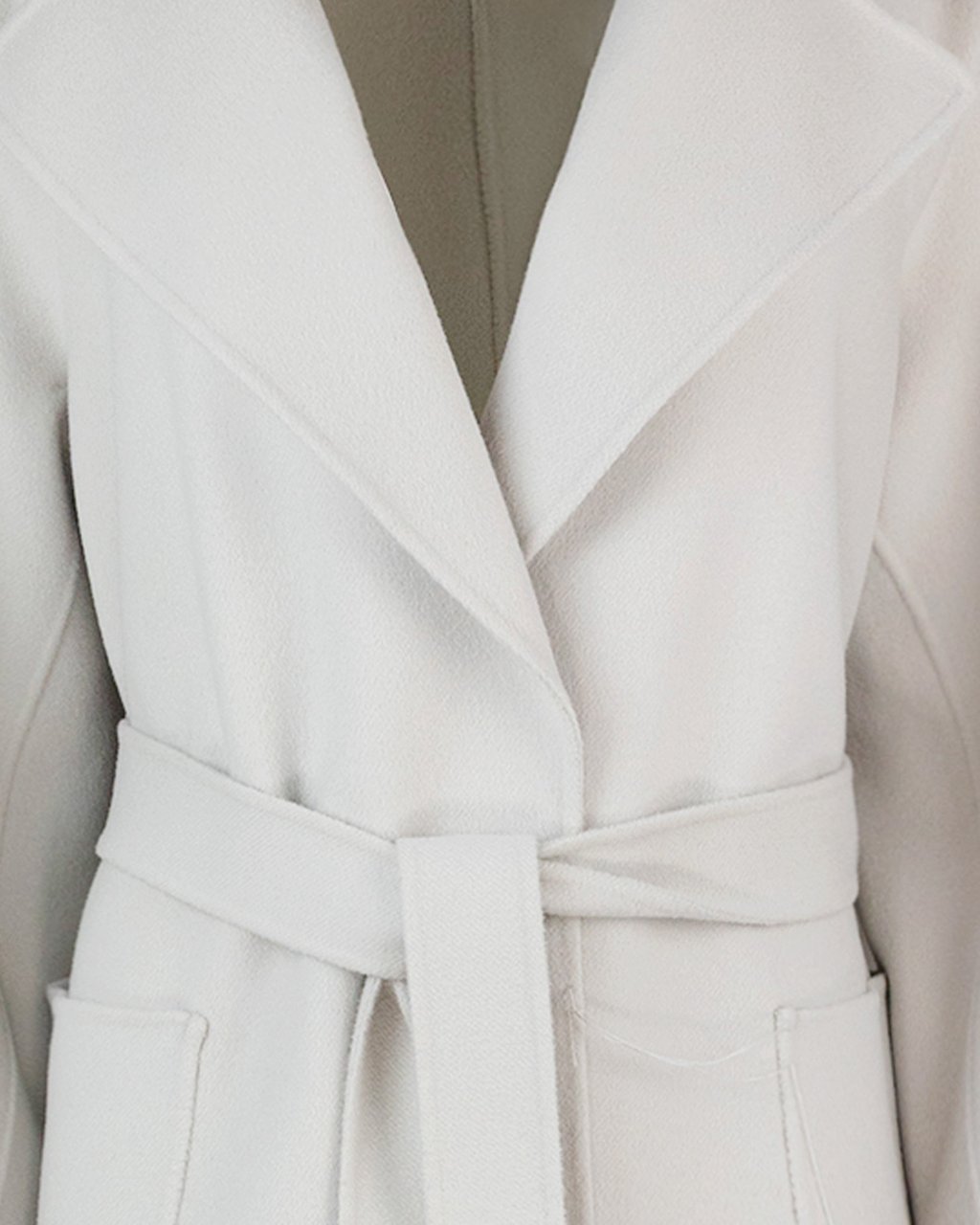 Max Mara 'S Max Mara Coats Bianco Avorio Wit