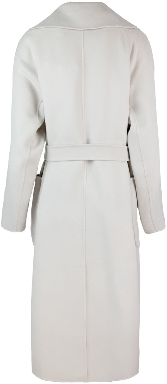 Max Mara 'S Max Mara Coats Bianco Avorio Wit