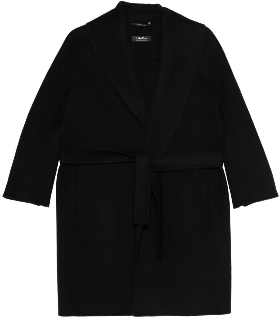 Max Mara Coats Black Zwart