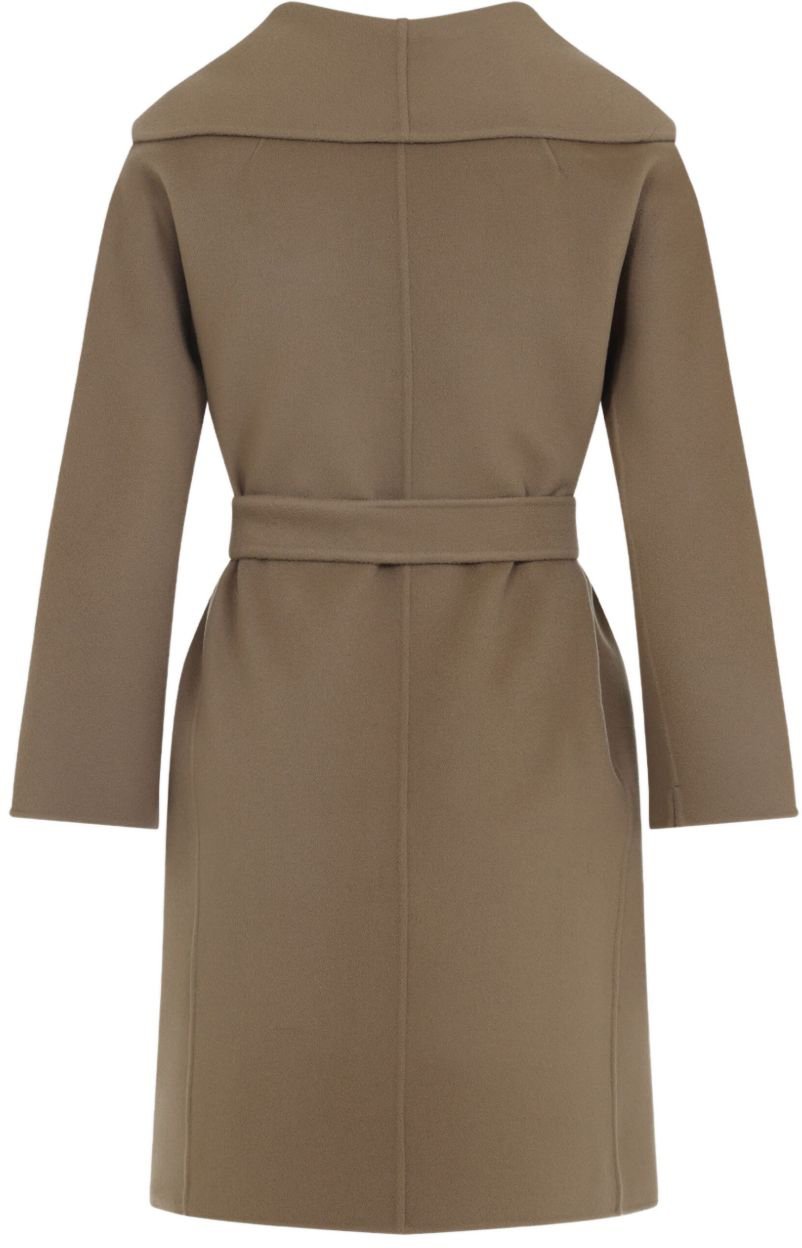 Max Mara Coats Marrone Beige