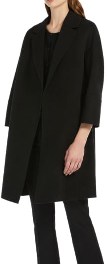 Max Mara Coats Black Zwart