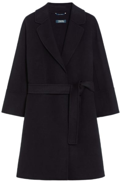 Max Mara Coats Black Zwart