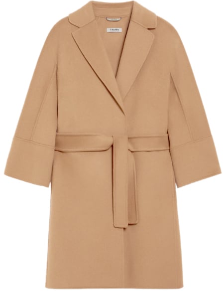 Max Mara Coats Camel Beige