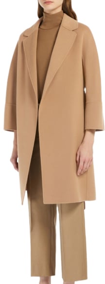 Max Mara Coats Camel Beige