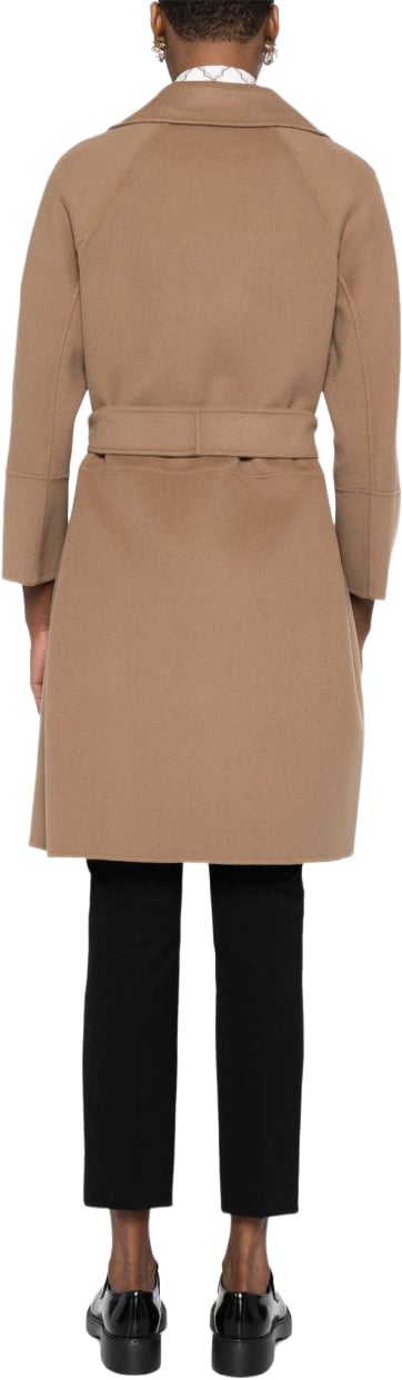 Max Mara Coats Marrone Beige