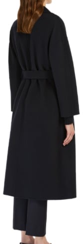 Max Mara Coats Blue Blauw