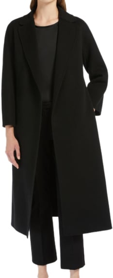 Max Mara Coats Black Zwart